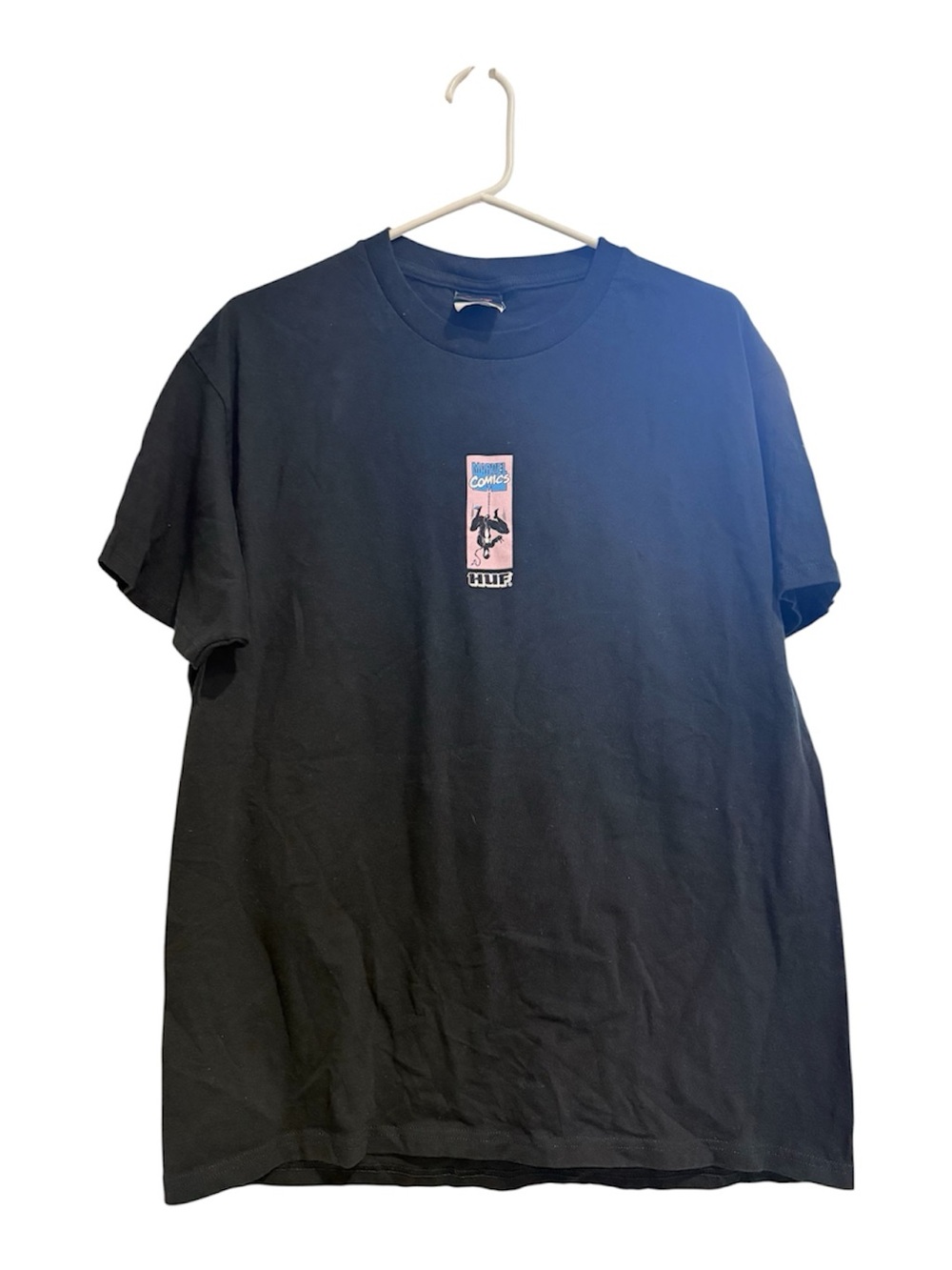 HUF x Spider-Man Hangin' Out Black T-Shirt
